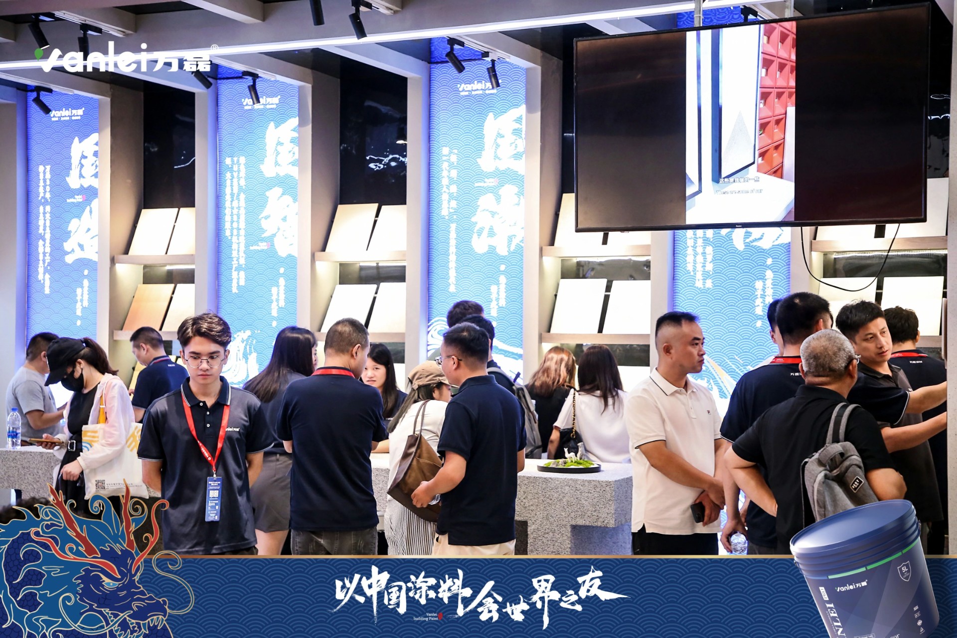 七年蟬聯(lián)展館人氣王！萬(wàn)磊涂料，以中國(guó)涂料，會(huì)世界之友