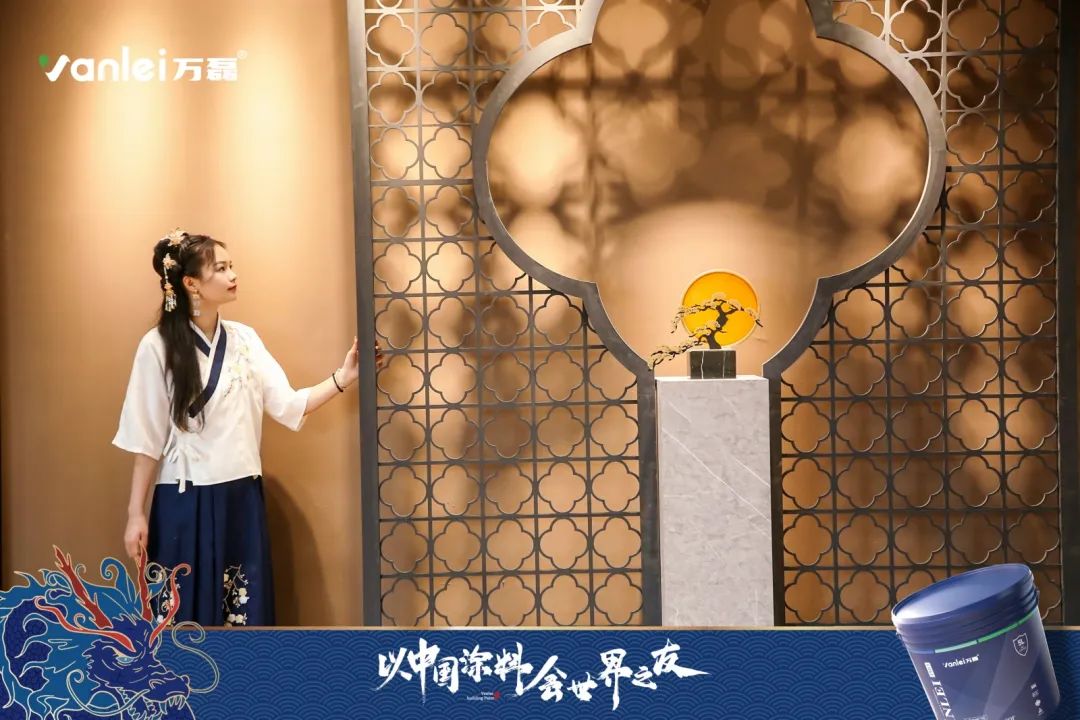 七年蟬聯(lián)展館人氣王！萬(wàn)磊涂料，以中國(guó)涂料，會(huì)世界之友