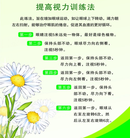 保護(hù)視力的做法