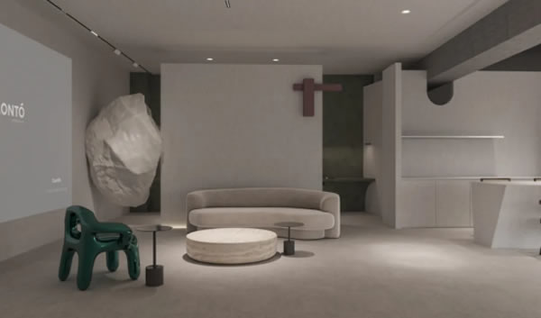 利用不規(guī)則元素 呈現(xiàn)微水泥材質(zhì)的魅力丨萬磊設計